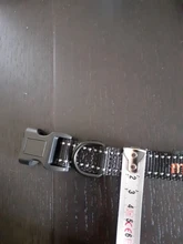 Dog-Collar Reflective Nylon Embroidered Airuidog Personalized Padded Adjustable