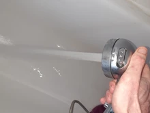 Cabezal de ducha de lluvia de lujo, de mano, anión, alta presión, Gadgets de lluvia para el baño, Ahorrador de agua, cabezal de ducha con encendido/apagado