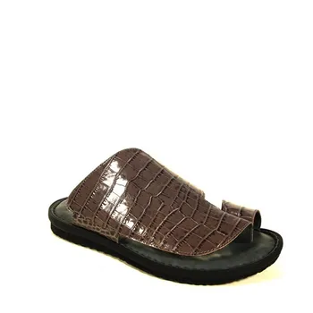 

Forelli Male Genuine Leather Gray Slippers 49231 Made in Turkey Sneaker Slipper Sandal Anatomical Shoes Expert