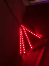 Tira de luces LED RGB para decoración de coche, luz de ambiente Interior con USB, Control remoto inalámbrico de música, múltiples modos