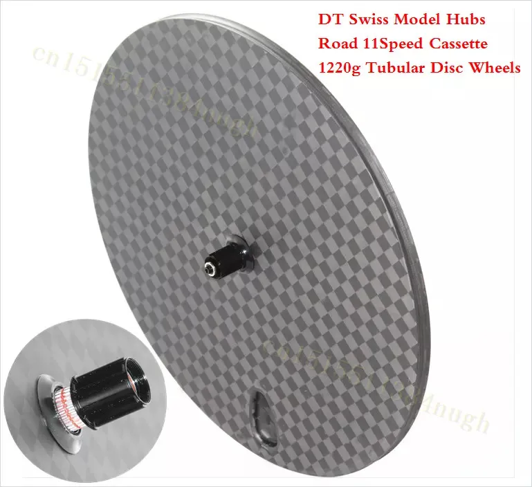 

New 700C 18K Disc Wheel Clincher 23mm Width Carbon T800 Track Bike Track Bicycle Wheels