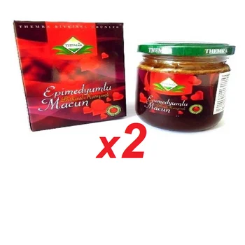 

Themra Epimedium Herbal Paste Aphrodisiac, Horny Goat Weed Macun 43 gr 2pcs
