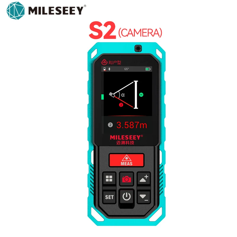 MileseeyS2CameraLaserDistanceMeterProfessionalOutdoorBluetooth