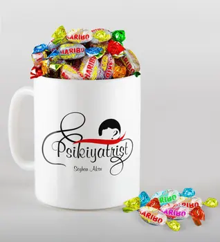 

Personalized Psychiatrist Mug and Haribo Candy Gift Set-4