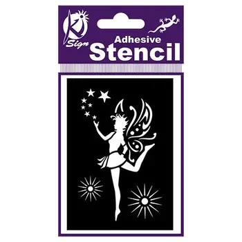 

Ks-bs-035 stencil on adhesive basis 'fey', 7x10 cm Ki sign