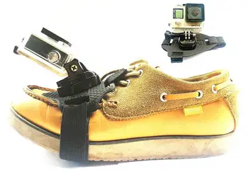 

Action Camera Shoe Mount l Foot Mount for Gopro Sports Cameras, Perfect for Speedflying, Paragliding, Basejump, Skydiving, Motor