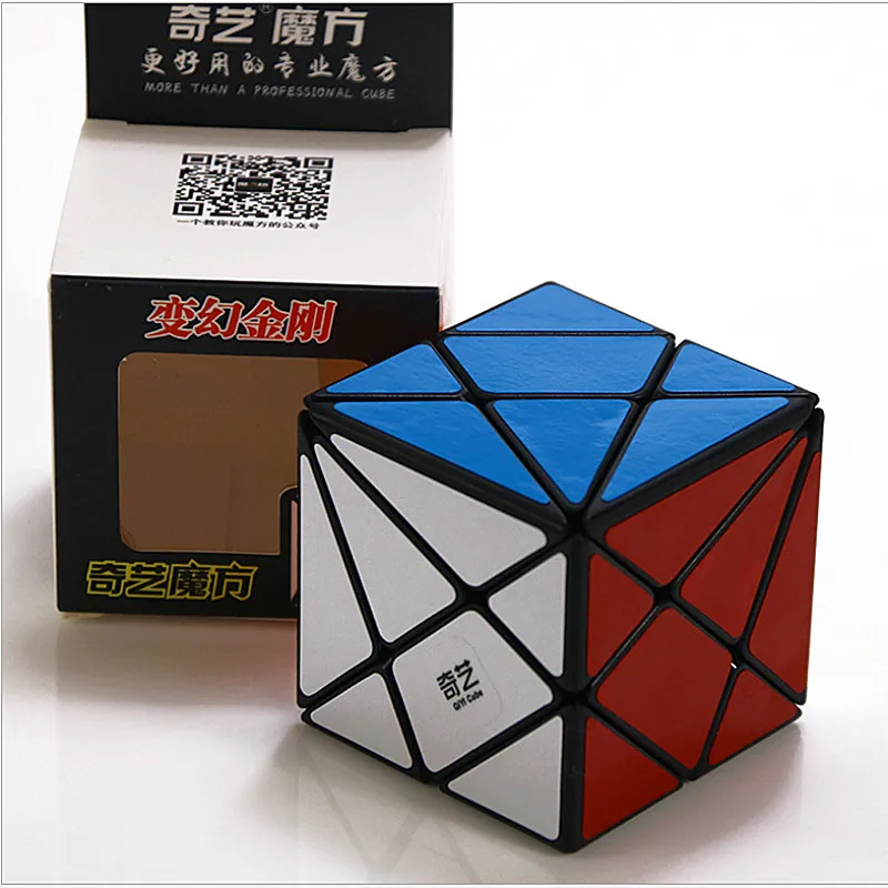 Qiyi 3x3 куб-мельница YiLeng Changer King Kong 3x3 Фишер куб ветряной огонь колесо волшебный куб QiYi 3x3 странная форма волшебный куб - Цвет: King Kong black