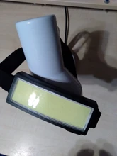 Headlamp Portable Battery-Flashlight Led-Headlight Mini COB with Built-In USB New-Style