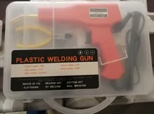 Soldador de plástico, herramientas de garaje, grapadora caliente práctica, máquina de reparación de plástico PVC, reparación de parachoques de coche