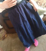 Skirts Maxi Elastic-Waist ZANZEA Elegant Corduroy Plus-Size Casual Womens Saia Robe