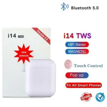 

I14 tws Wireless Earpiece Bluetooth Earphones sport Earbuds Headset With Mic For iPhone Xiaomi Samsung Android