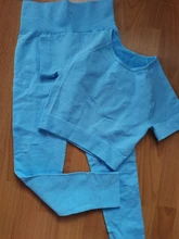 Gym Suit Workout-Clothes Crop-Top Short-Sleeve Active-Wear Yoga-Set Seamless High-Waist