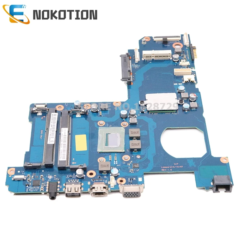 NOKOTION BA92-12189A BA92-12172A BA92-12117A BA41-02206A для samsung NP270 NP270E5E 270E5E NP300E5E 300E5E PC материнская плата I3 Процессор