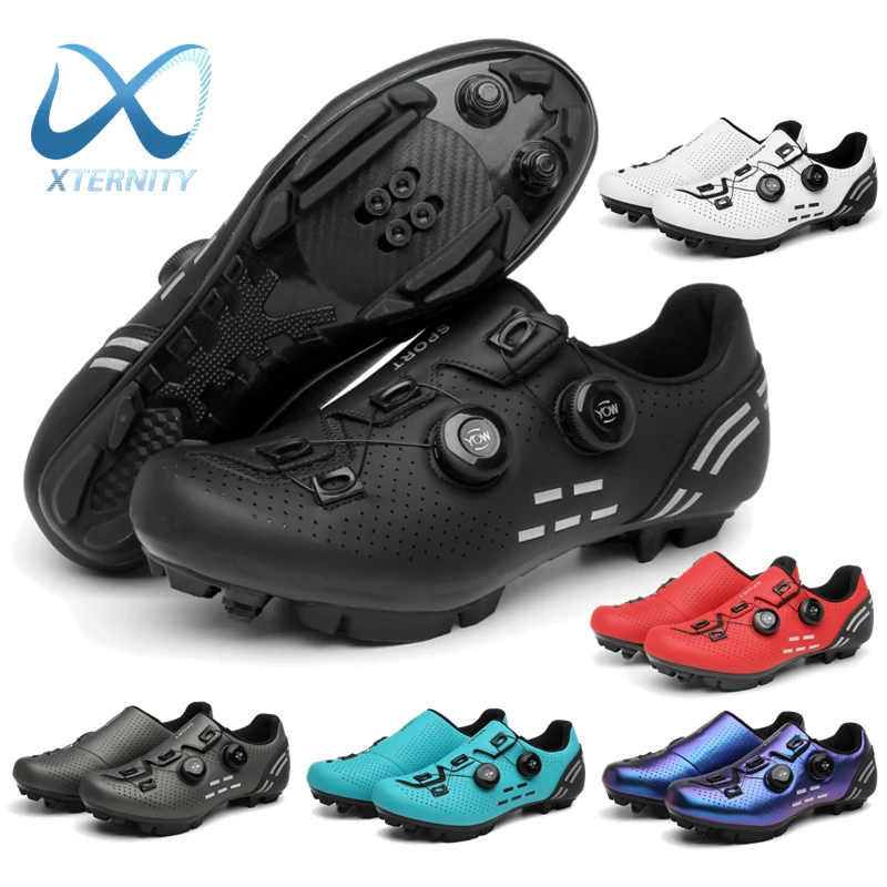 Chaussures De Cyclisme VTT – Unisexue, Pédales Automatiques, Polyester Respirant