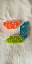 Pinza de dedo de silicona banda de resistencia, expansor de dedo, entrenador de fuerza, ejercicio, 3 uds.