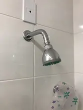 Shower-Head Bathroom Water-Saving Handheld Universal Chrome SPA ABS Round Ce 1pc