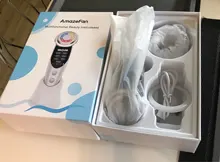 AmazeFan7in1RF y EMS-electroporación de mesoterapia, rejuvenecimiento de la piel facial, eliminación de arrugas, radiofrecuencia