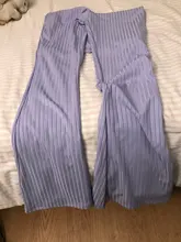Sweetown-Pantalones elásticos de punto para mujer, de color morado Joggers Y2K, acampanados, ajustados, de cintura alta, estilo Vintage de los 90