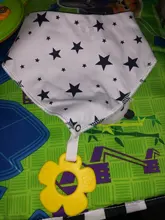 Baberos de Bandana para bebé Unisex, juguetes de dentición para niños y niñas, algodón supersuave y absorbente