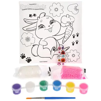 

Set for creativity canvas for painting with rhinestones 15x15 "enchantimals" (Rabbit twist) multiart 26639-en