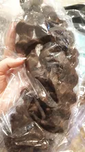 Ídolo de moda Afro rizado pelo sintético resistente al calor, paquetes de pelo de onda profunda extensiones marrón 2 unids/lote 26 pulgadas de la armadura del pelo