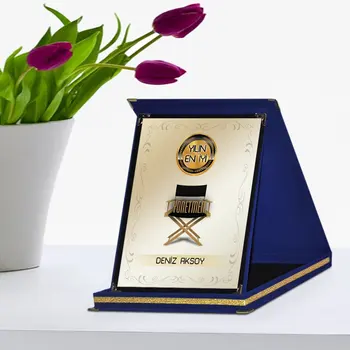 

Personalized The Year 'S Best Director Navy Blue Plaque Award