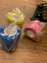 Cinta de deportes autoadhesiva Elastoplast colorida, vendaje adhesivo negro para deportes, rodilla, dedo, tobillo, Palma de hombro, Atlético