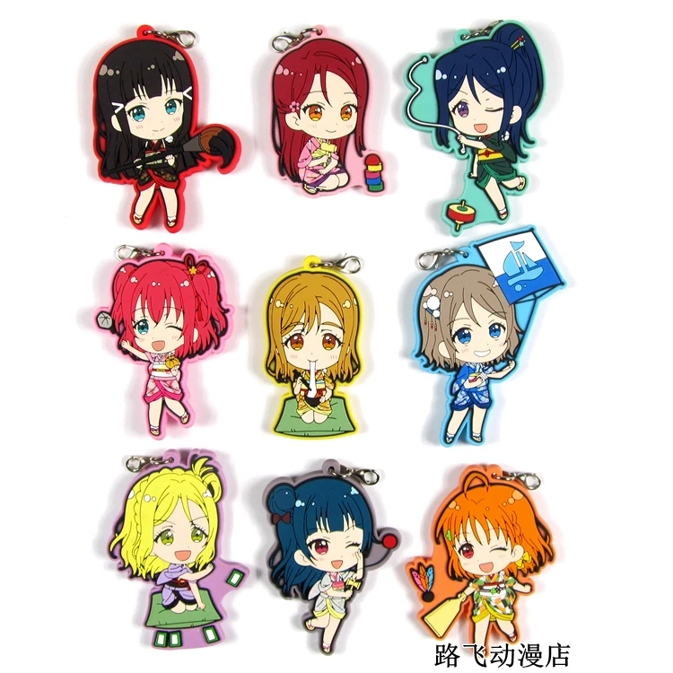 Брелок LoveLive в стиле аниме с изображением солнечного света Кодори Нико Рин Umi Maki
