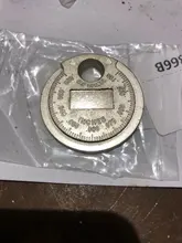 Herramienta de medición de bujía, 1 unidad, calibre de bujía, tipo moneda, rango de 0,6-2,4mm, calibre de bujía