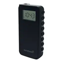 Портативное цифровое радио Sunstech RPD23BK черный