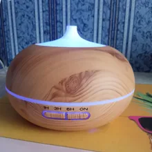 Essential-Oil-Diffuser Waterless Cool-Mist-Humidifier Aroma DEVISIB Led-Light 300ml 