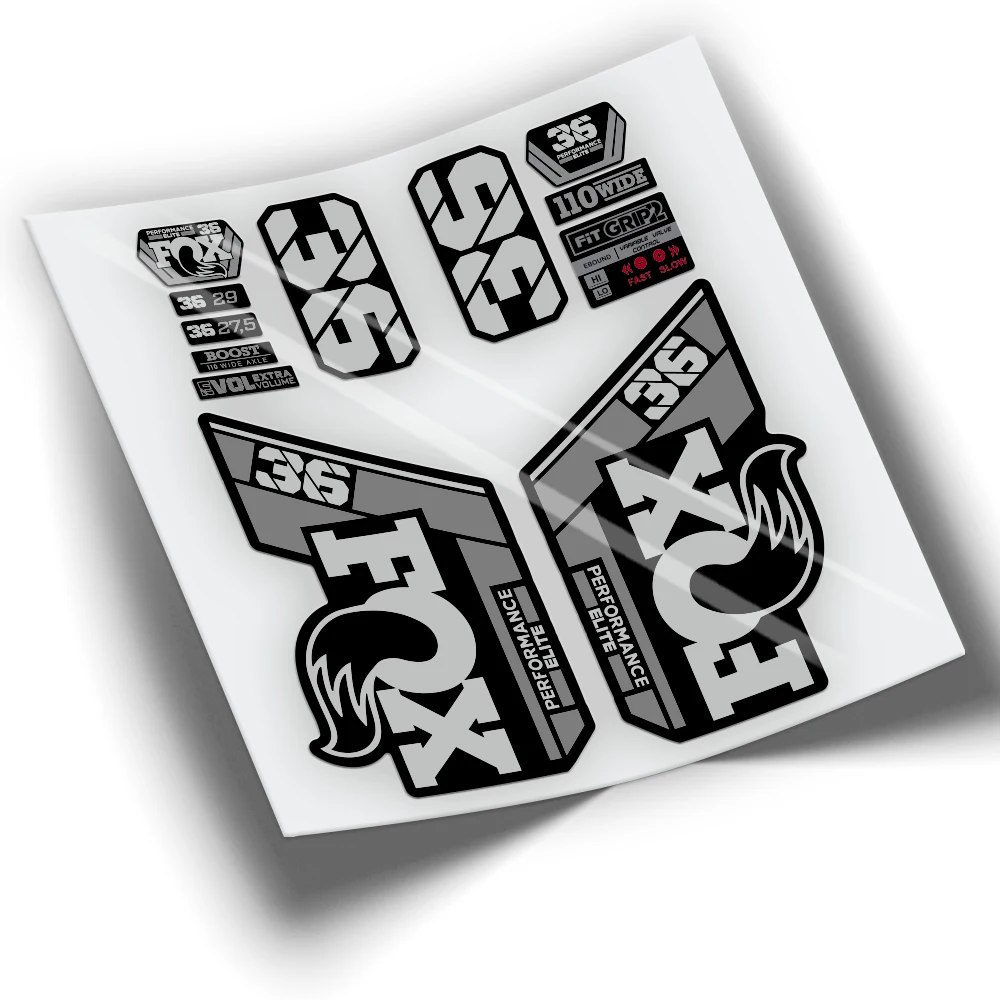 Adesivi Bike Fox 36 Performance Elite 2021 Wp329 Adesivi Per Mountain Bike Adesivi Per Ciclismo Accessori Bici