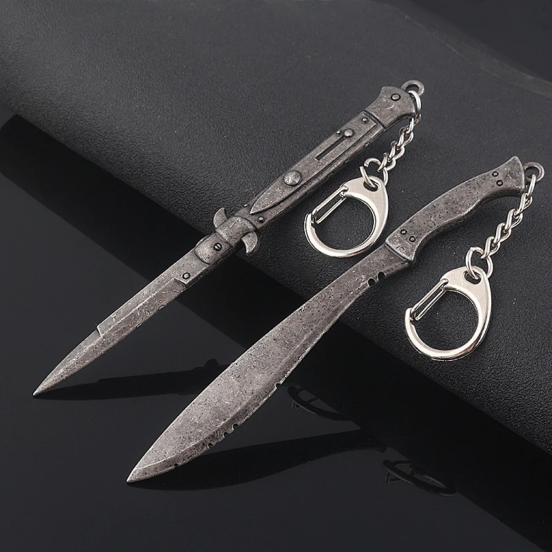 The Last Of Us 2 Ellie Switchblade Machete Keychain Stiletto