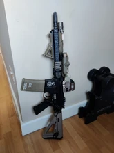 Socom Flash hider de 14MM, rosca CCW de Metal y acero SUREFIRE 3P, dispositivo de bozal sin función para juguete, Bola de Gel, bláster AEG Airsoft