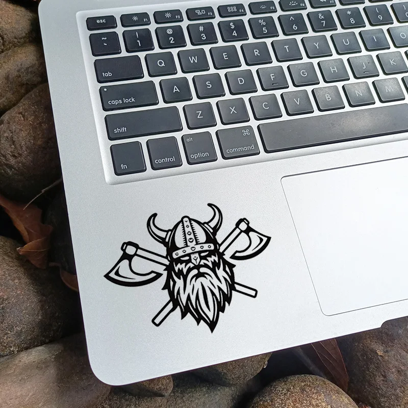 Adesivo Per Laptop Old Norse Viking Warrior Per Macbook Pro 14 16 Air M1 Retina 13 15 Pollici Mac Surface Notebook Skin Trackpad Decal