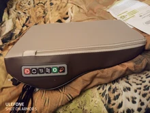 Novedosa almohada de masaje 3 en 1 para cuello, espalda, hombros y cintura, masajeador corporal, regalo para aliviar el dolor, fácil de llevar, para coche, hogar, enchufe europeo