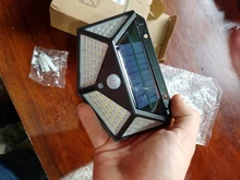 Solar-Light Motion-Sensor Garden-Decoration Goodland Powered Wall-Street Outdoor 100 Led