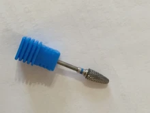 Taladro de manicura cónico de carburo de tungsteno/broca de clavo de cerámica, pulidor de limas de uñas, accesorios de equipo de arte de uñas