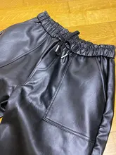 Pants Men Casual Trousers Black Winter Plus-Size New-Arrivals Warm Windproof Thick 40