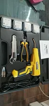 Máquina de soldadura portátil de plástico, grapadora de 100W, herramientas de soldadura de plástico, herramientas de reparación