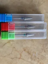 Cortaúñas de cerámica de carburo para uñas, cortadores de cerámica para máquina de manicura, broca para uñas, accesorios para uñas