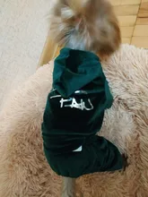 Coat Jumpsuit Clothing Puppy-Fleece Hoodie Apparel Pet-Dog Winter New Warm Velvet