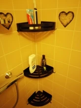 Bathroom Shelves Basket-Holder Storage-Rack Shampoo Shower-Shelf Kitchen-Accessories