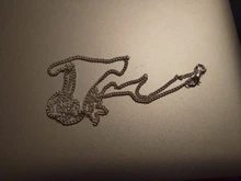 Collar de cadena lateral de Plata de Ley 925 auténtica fina para mujer, niña y niño, 16-30 pulgadas, 2mm, 40-75cm, joyería, collar