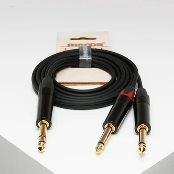 

Js2jm-1, 5m y cable 6,3mm стереоджек-2 mono jack 6,3mm, 1,5M, shnoor