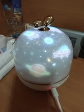 Projector-Night-Light Led-Lamp Bt-Speaker Chargeable-Universe Rotate Starry Sky Baby Gift