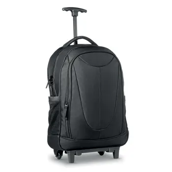

Trolley backpack laptop 12 ", 1680D polyester. Includes ribbon crossbody back padded.