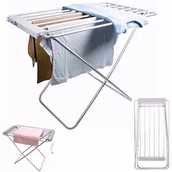 

Electric Drying Rack Clothes Rack drying resealable 8 heated bar