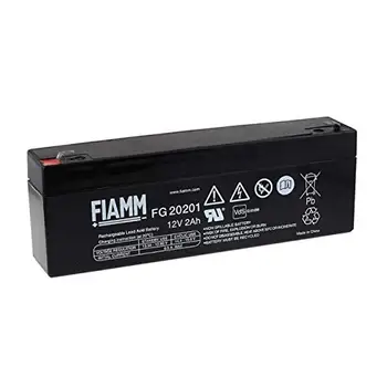 

FIAMM FG20201 Vds 12V 2Ah lead acid battery, lead acid battery, 12v rechargeable battery, rechargeable 12v battery, lead acid battery.