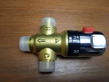 SHBSHAIMY-válvula termostática de mezcla de latón, grifo de ducha constante con temperatura del agua, termostato para baño y cocina